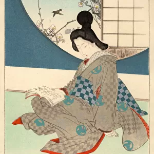 Traditional Japanese Woodblocks Framed Print Collection: Japanese Woodblock Prints from the Edo Period