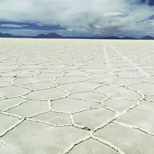 Largest salt flat in world of Salar De Uyuni, Uyuni, Bolivia