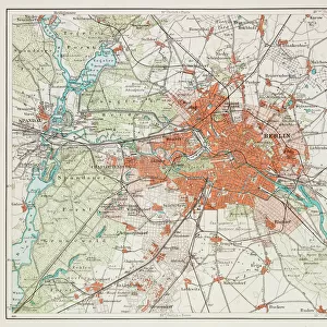 Map of Berlin 1895
