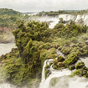 Mist over Iguazu Waterfalls, Argentina