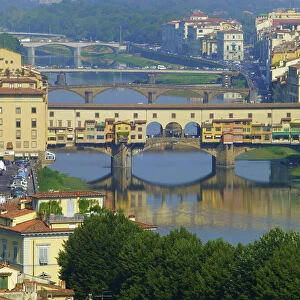 World Famous Bridges Framed Print Collection: Ponte Vecchio