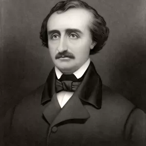 Famous Writers Jigsaw Puzzle Collection: Edgar Allan Poe (1809–1849)