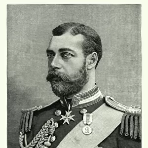 Portrait of King George V, 1892