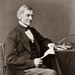 Famous Writers Jigsaw Puzzle Collection: Ralph Waldo Emerson (1803–82)