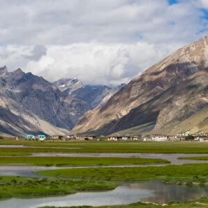 Rangdum village in Zanskar valley