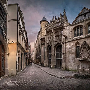Rue Saint Romain, Rouen, France