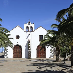 Santo Domingo de Garafia, Church of Nuestra Senora de La Luz, La Palma, Canary Islands, Spain, Europe, PublicGround