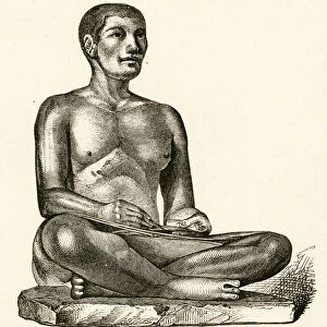 The Seated Scribe (Egyptian sculpture)