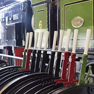 Train and levers