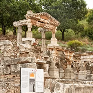 Trajan Fountain in Ephesus