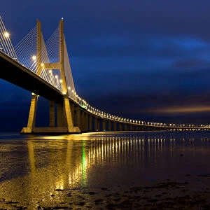 Vasco da Gama Bridge at Night
