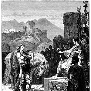 Vercingetorix Surrendering To Caesar