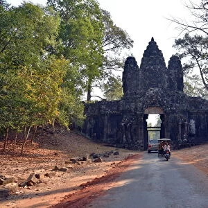 Victory Gate at Angkor Cambodia