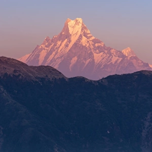 The view of Machhapuchhre (Fish tail) from Poon hill