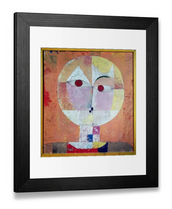 Framed Print : Senecio, 1922 (oil on canvas) Framed Print : Senecio, 1922 (oil on canvas)