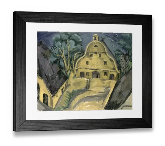 Framed Print : Staberhof Farm on Fehmarn I, 1913 (oil on canvas) Framed Print : Staberhof Farm on Fehmarn I, 1913 (oil on canvas)