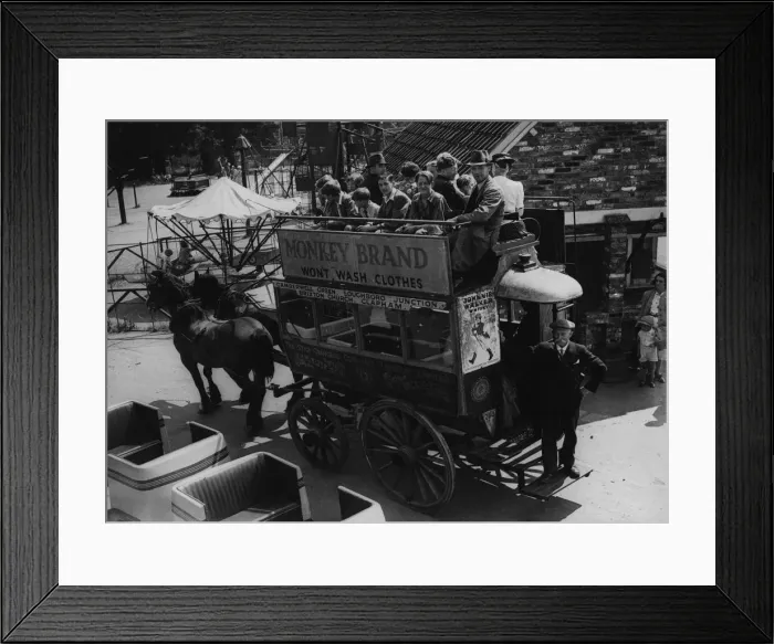 Framed Print : A Horse Bus Framed Print : A Horse Bus