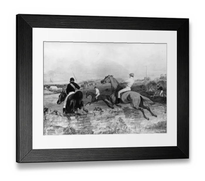 Framed Print : Steeplechase Framed Print : Steeplechase