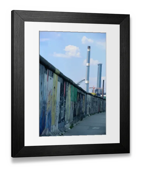 Framed Print : The Berlin Wall Framed Print : The Berlin Wall