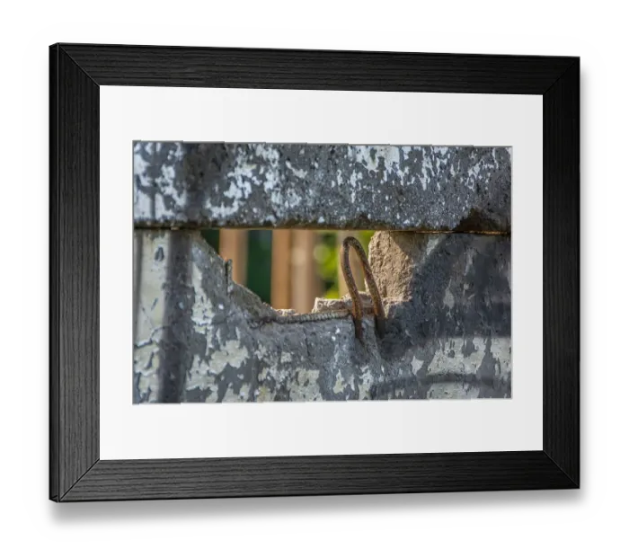 Framed Print : A hole in the wall Framed Print : A hole in the wall