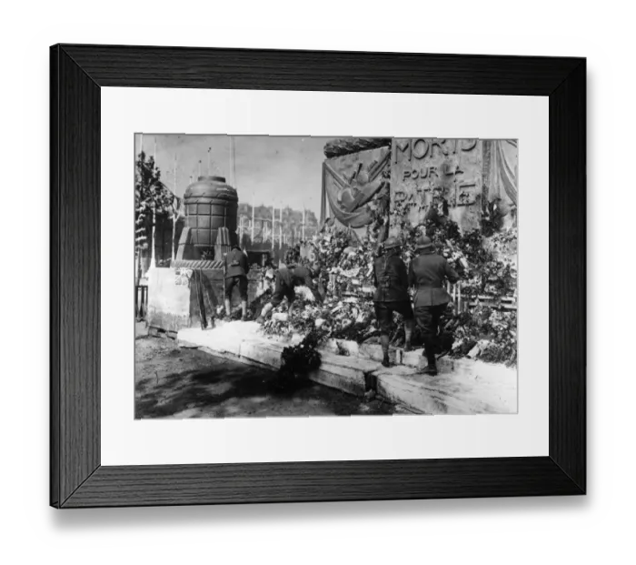 Framed Print : Floral Tributes Framed Print : Floral Tributes