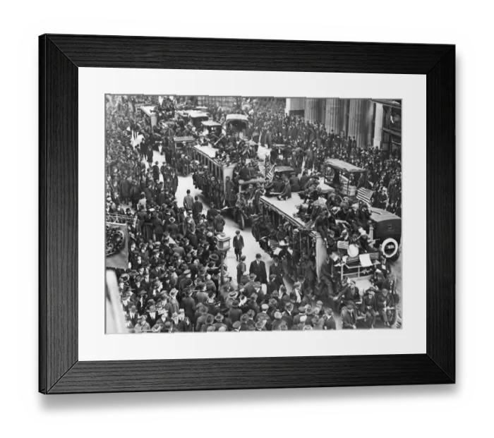 Framed Print : Armistice In USA