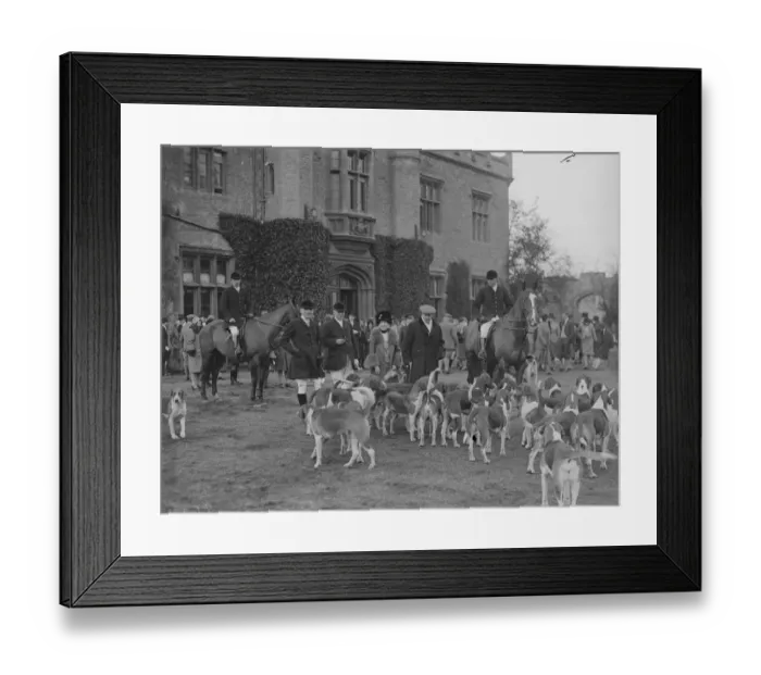 Framed Print : Hunting Party Framed Print : Hunting Party
