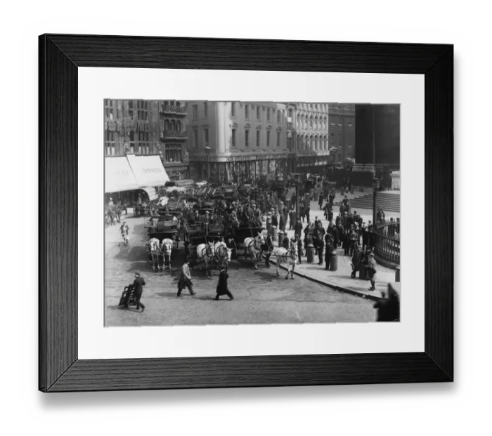 Framed Print : Cup Final Traffic Framed Print : Cup Final Traffic