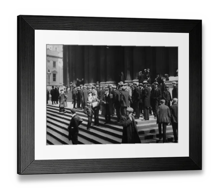 Framed Print : St. Pauls Fans Framed Print : St. Pauls Fans
