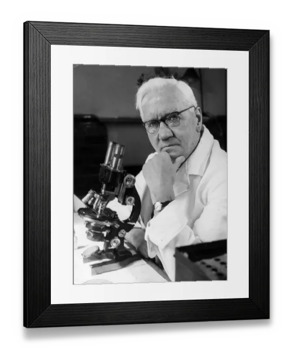 Framed Print : Sir Alexander Fleming Framed Print : Sir Alexander Fleming