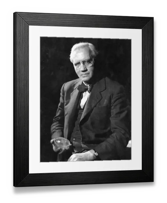 Framed Print : Sir Alexander Fleming Framed Print : Sir Alexander Fleming