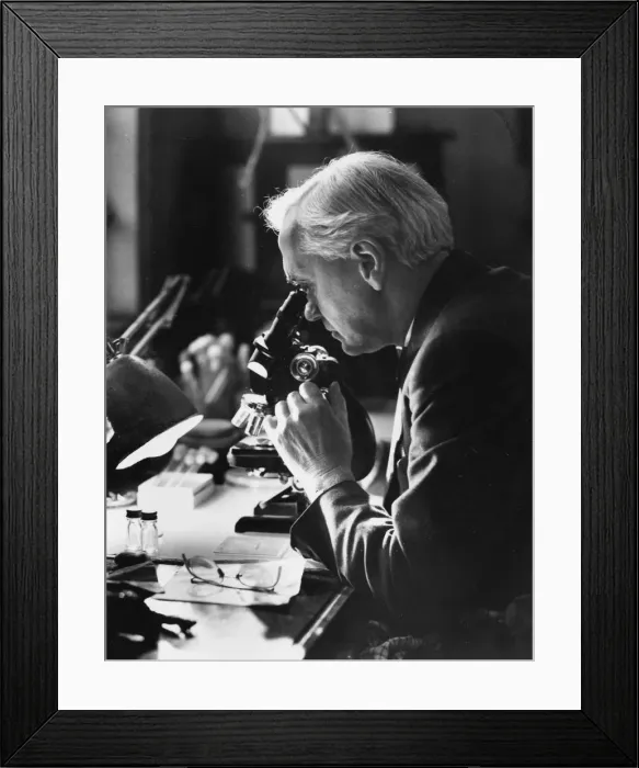 Framed Print : Sir Alexander Fleming Framed Print : Sir Alexander Fleming