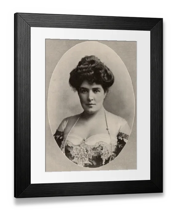 Framed Print : Portrait of Mrs. George Cornwallis-West, mother of Winston Churchill Framed Print : Portrait of Mrs. George Cornwallis-West, mother of Winston Churchill