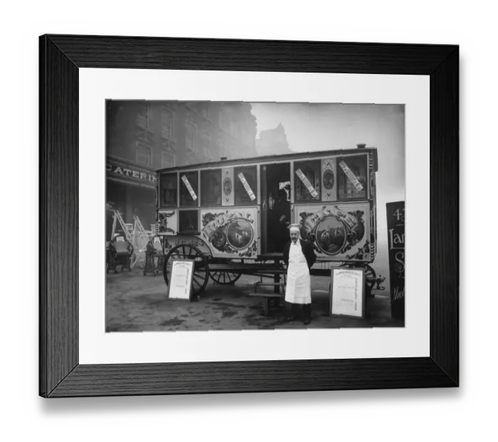 Framed Print : Mobile Cafe Framed Print : Mobile Cafe