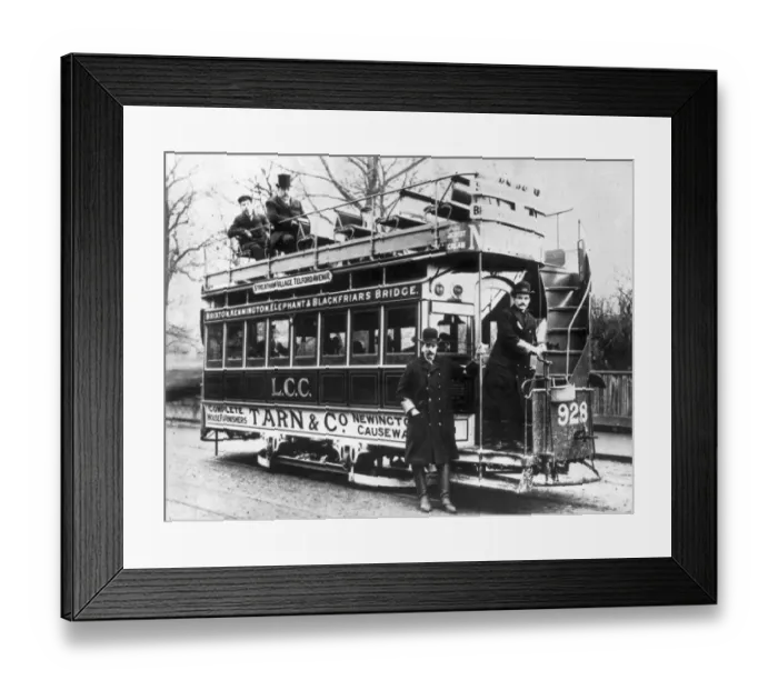 Framed Print : London Tram Framed Print : London Tram