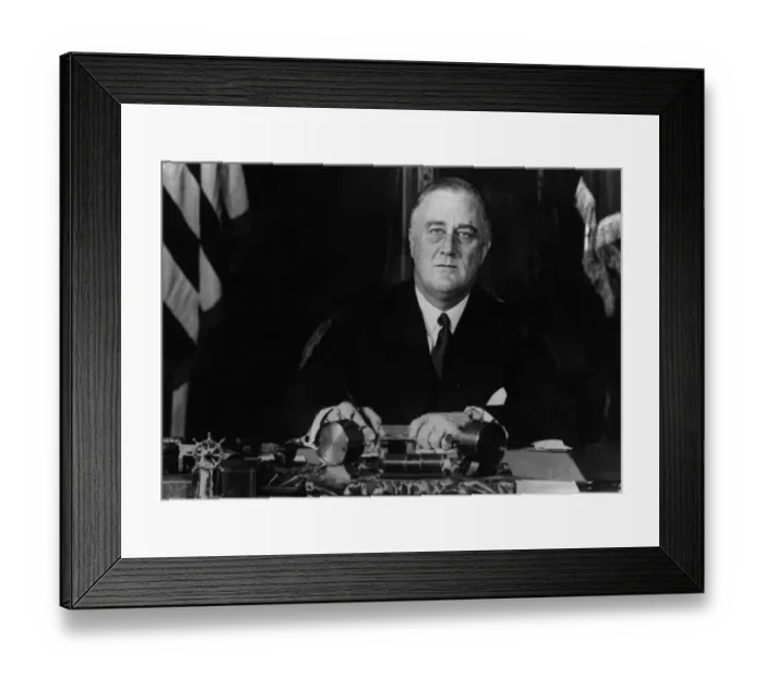 Framed Print : President Roosevelt Framed Print : President Roosevelt