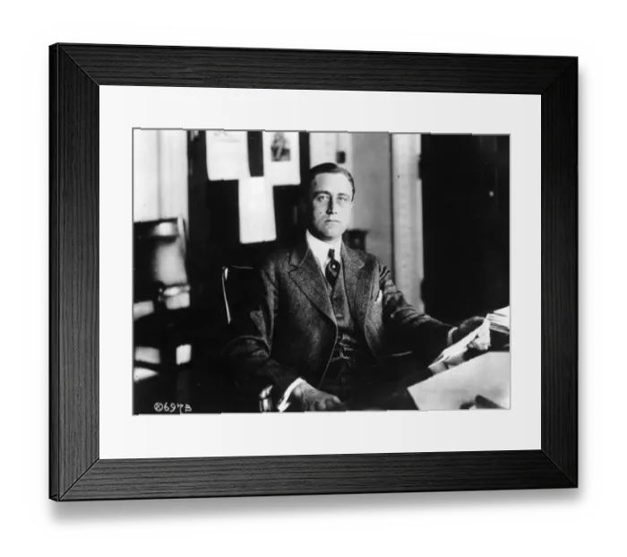 Framed Print : Franklin Roosevelt Framed Print : Franklin Roosevelt