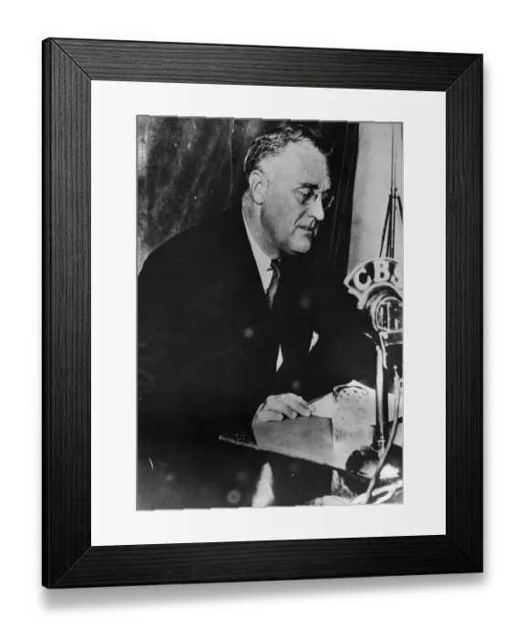 Framed Print : Franklin Roosevelt Framed Print : Franklin Roosevelt