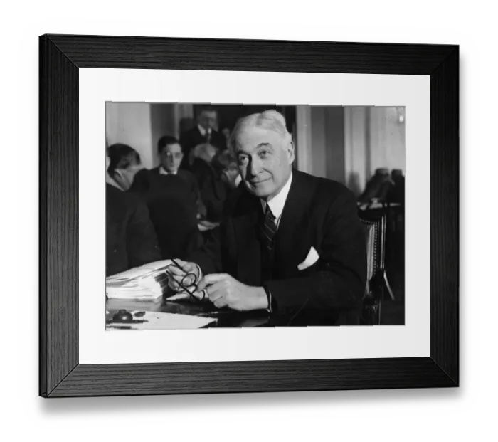 Framed Print : Bernard Baruch Framed Print : Bernard Baruch
