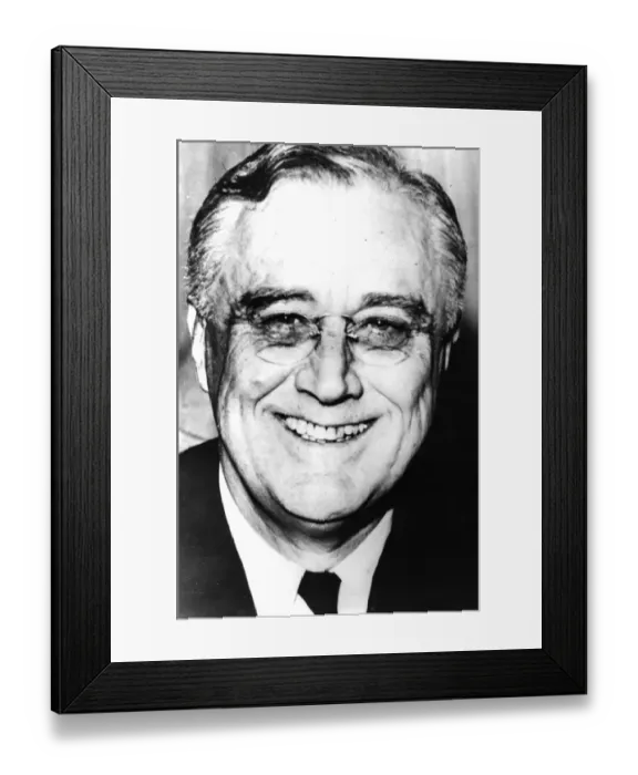 Framed Print : Franklin Roosevelt Framed Print : Franklin Roosevelt