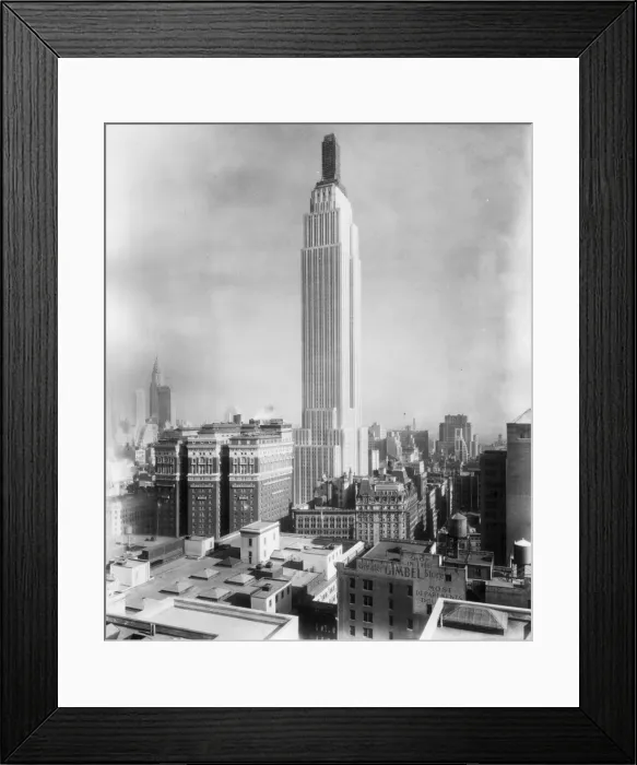 Framed Print : Empire State Building
