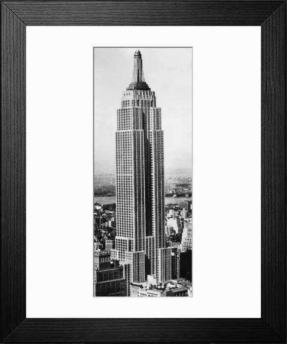 Framed Print : Empire State Building Framed Print : Empire State Building