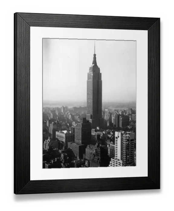 Framed Print : Empire State Building Framed Print : Empire State Building
