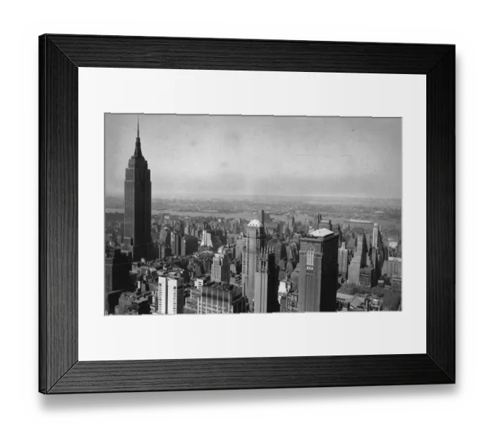 Framed Print : New York Skyscrapers Framed Print : New York Skyscrapers