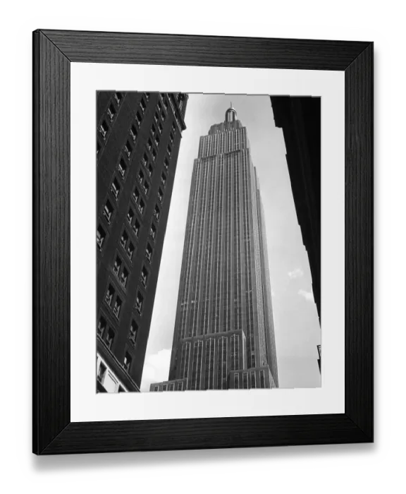 Framed Print : New York City, Empire State Building Framed Print : New York City, Empire State Building