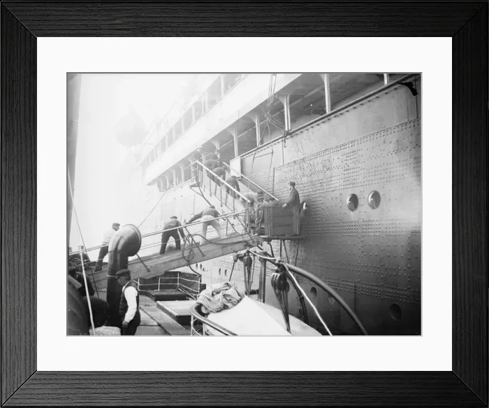 Framed Print : SS Mauretania Framed Print : SS Mauretania