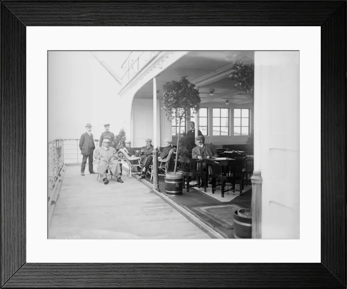 Framed Print : On Board Bar Framed Print : On Board Bar
