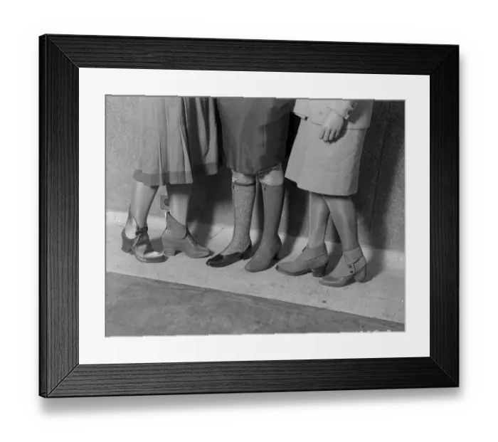 Framed Print : Fancy Footwear Framed Print : Fancy Footwear