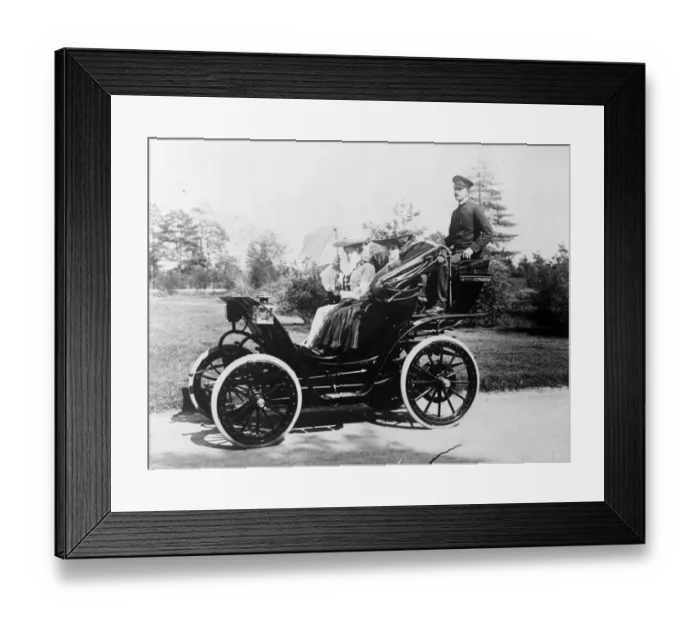 Framed Print : Victorian Motorists Framed Print : Victorian Motorists