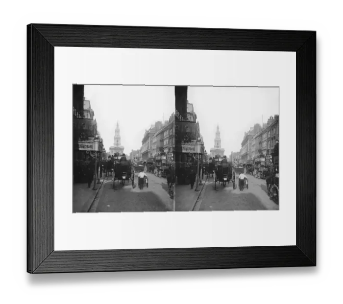 Framed Print : Strand Traffic Framed Print : Strand Traffic